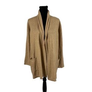 Loft Wool Blend Beige Cardigan - Women’s S Petite